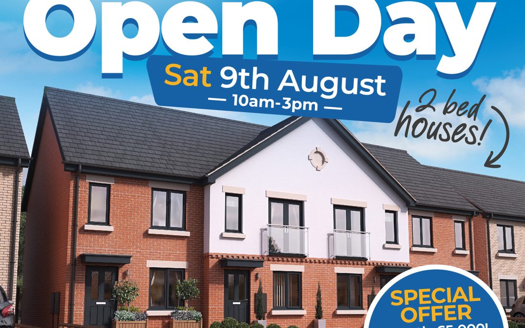 Don’t miss our Open Day Saturday 9th August!